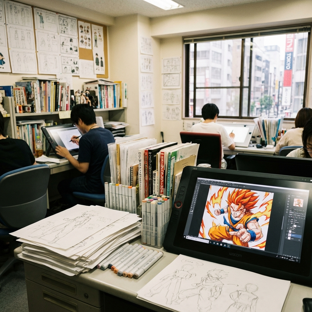 アニメーション制作人材