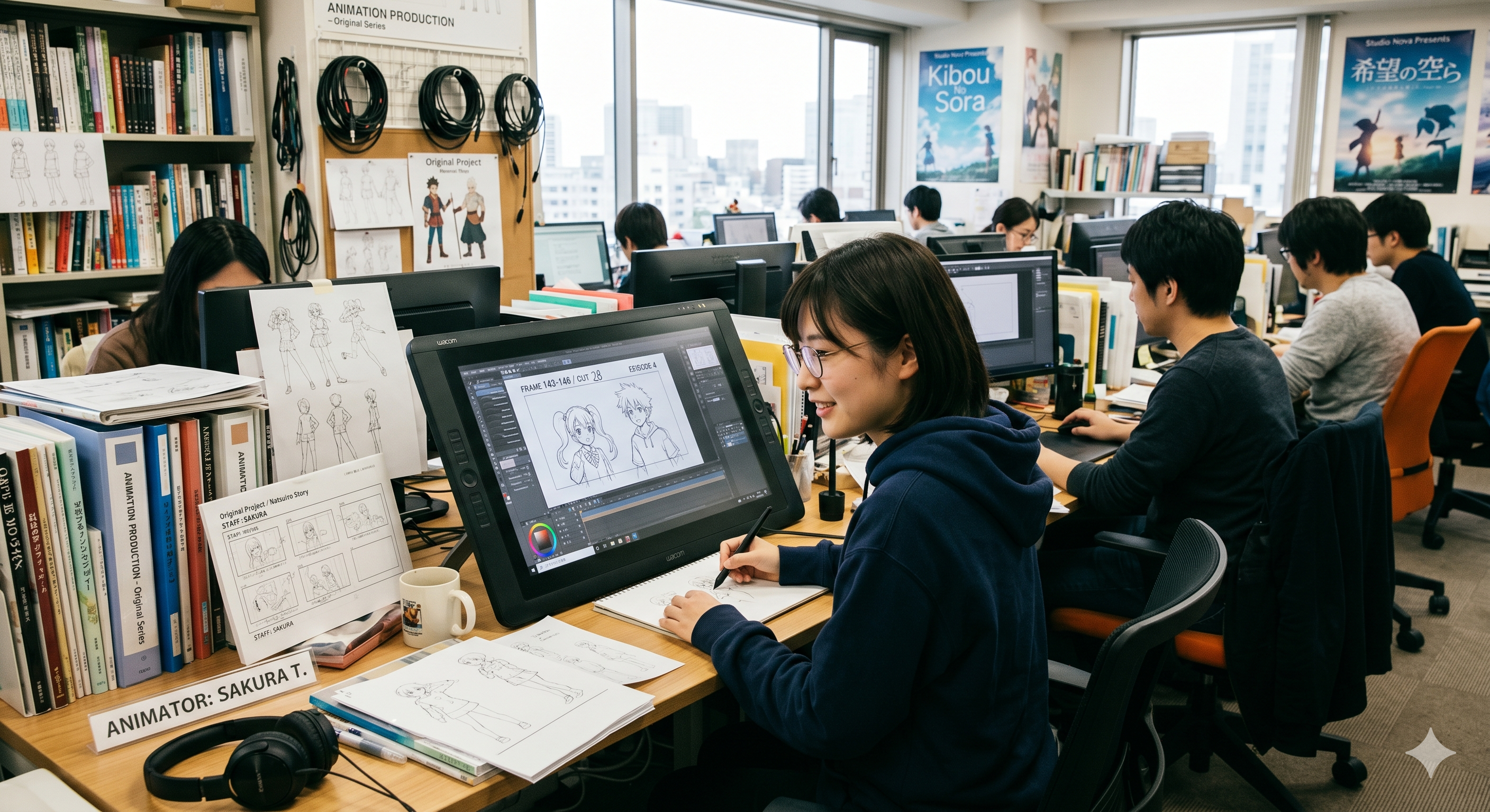 アニメーション制作人材